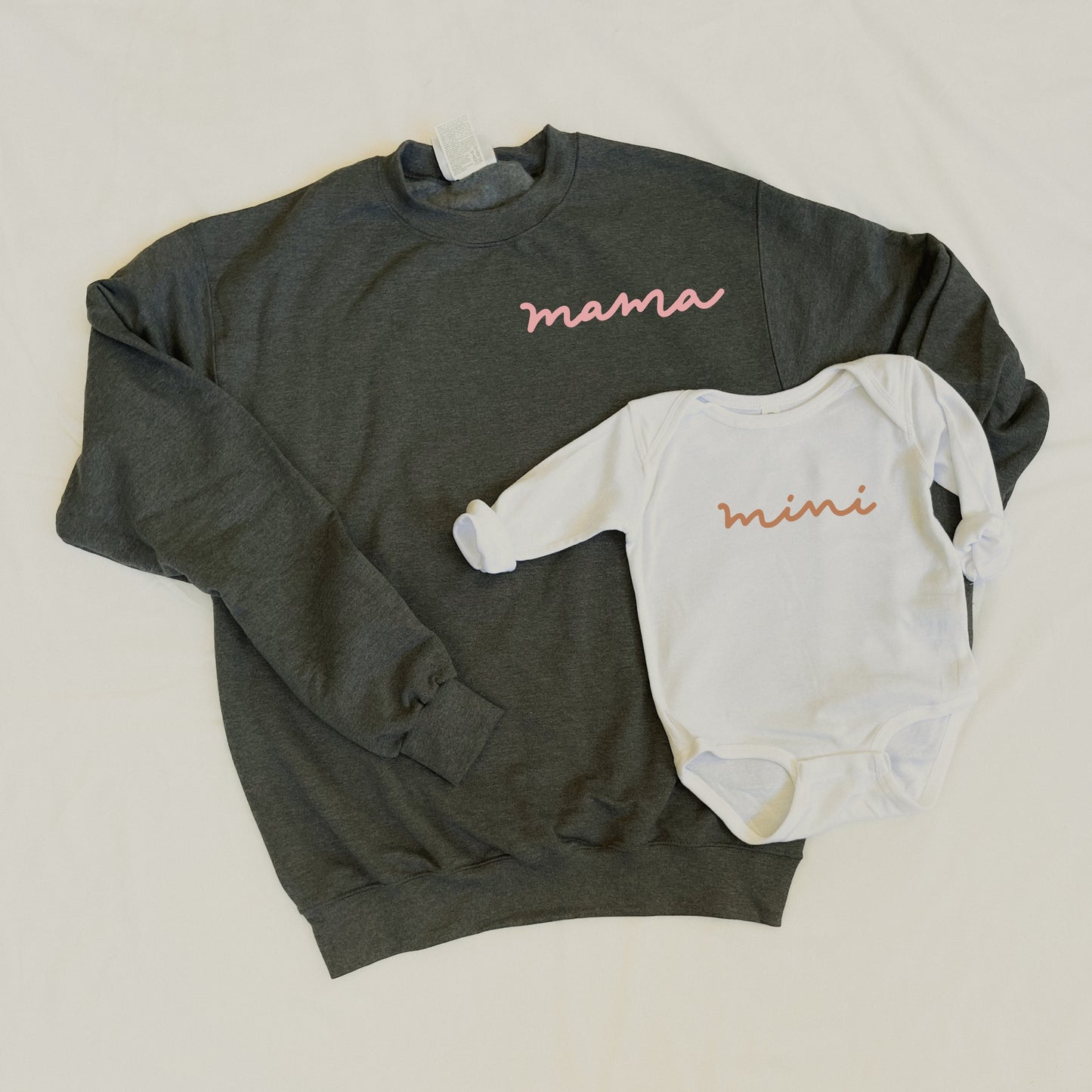 Matching Family Sweatshirt | Matching Family  Crewneck | Mama Mini