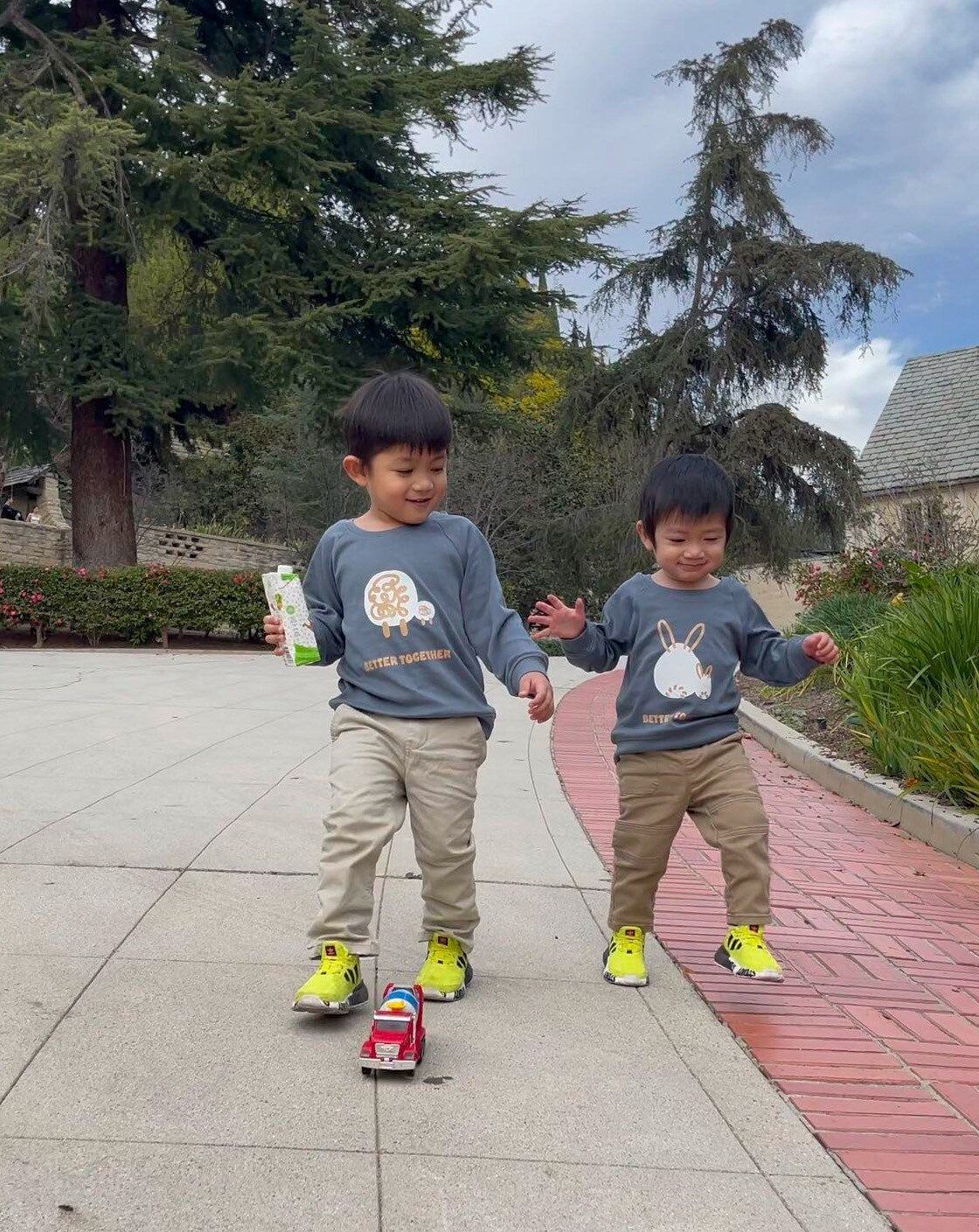 Organic Cotton Better Together Animal Pullover  | Cute Animal Pullover  | Kids Long Sleeve Pullover | Toddler Animal Crew Neck