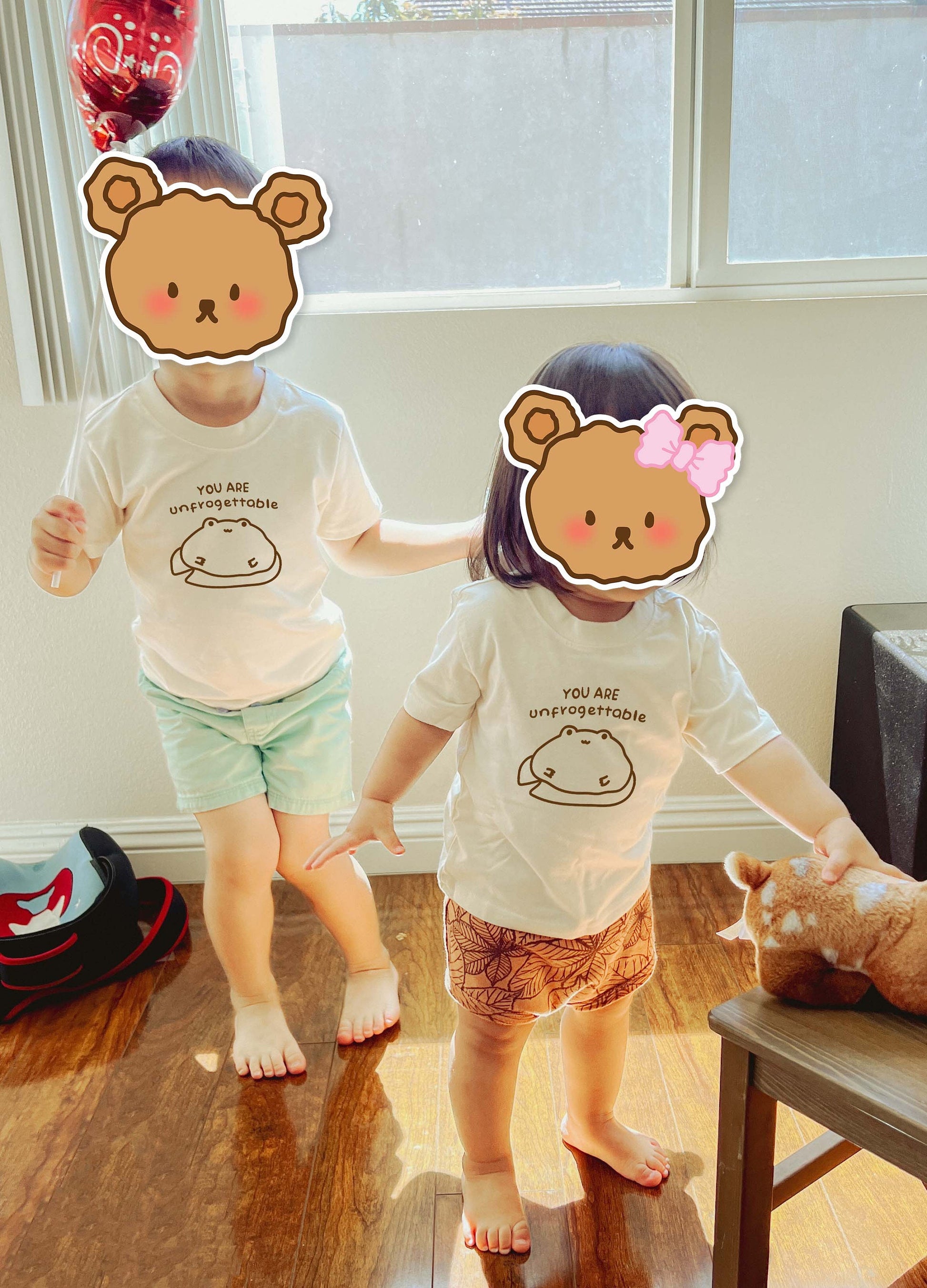 You are Unfrogettable | Toddler Shirt | Short Sleeve Kids Shirt |   Neutral Baby Clothes