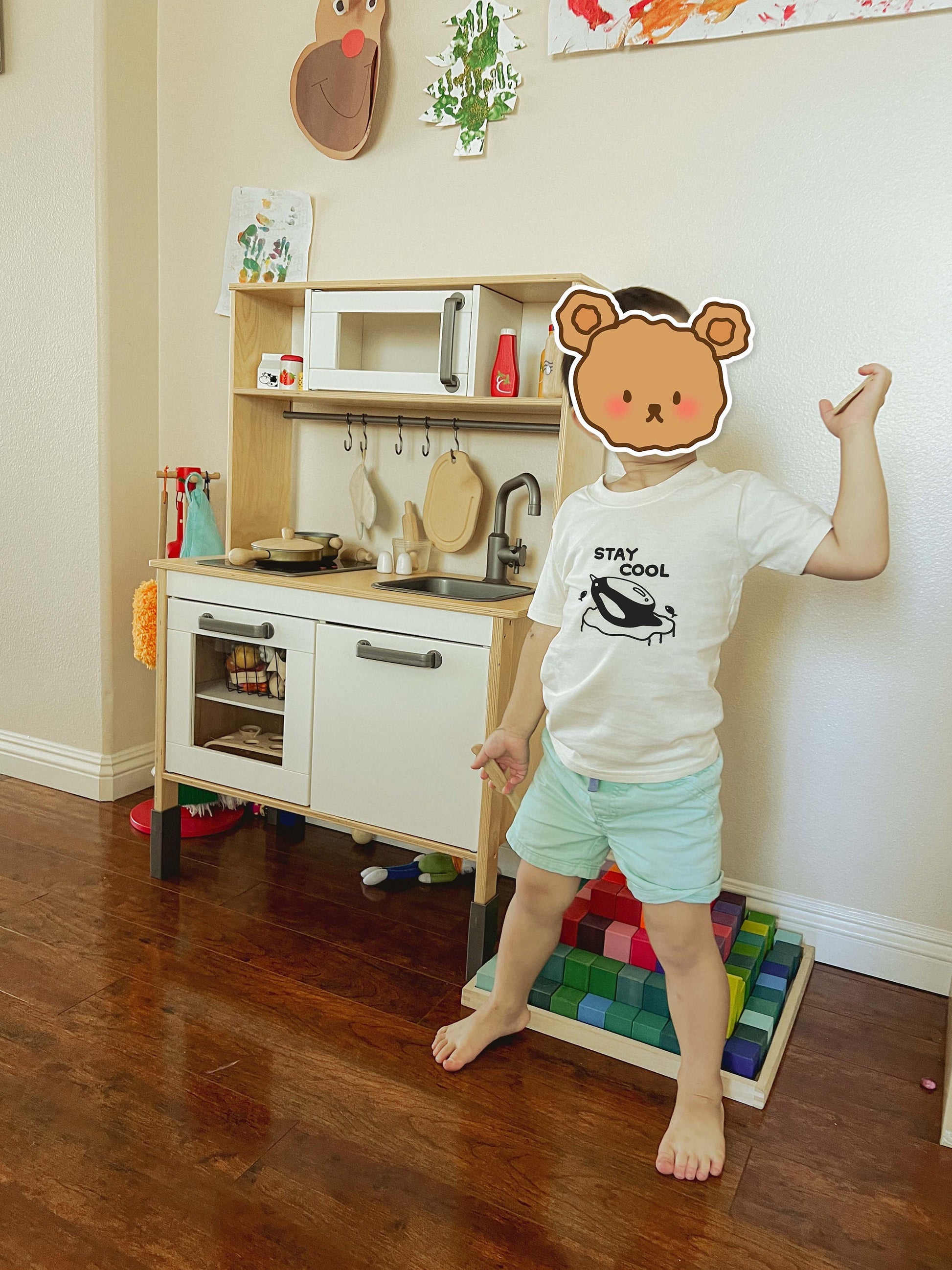Stay Cool Penguin | Baby Onesie | Bodysuit | Short Sleeve Baby Onesie | Neutral Baby Clothes