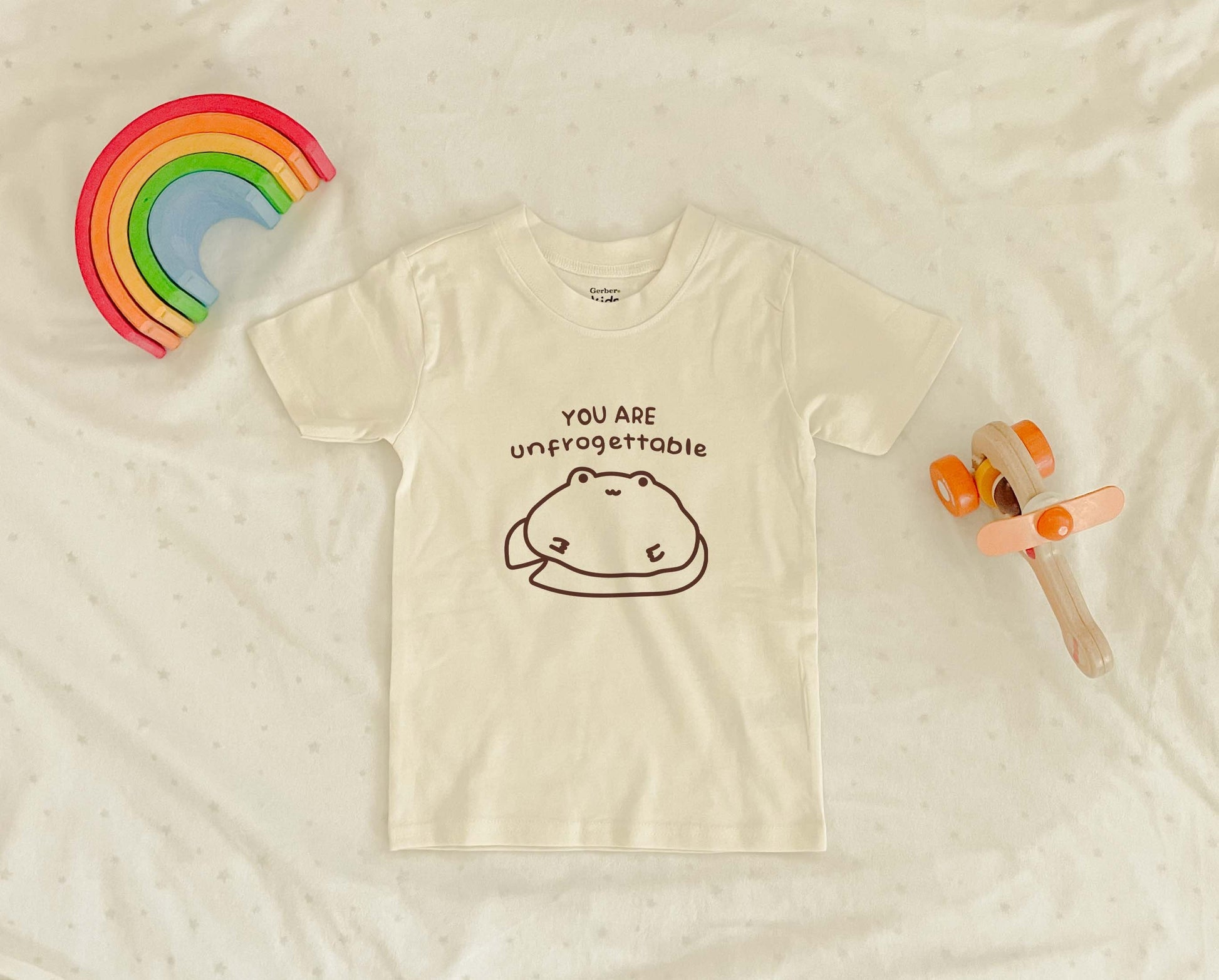 You are Unfrogettable | Toddler Shirt | Short Sleeve Kids Shirt |   Neutral Baby Clothes