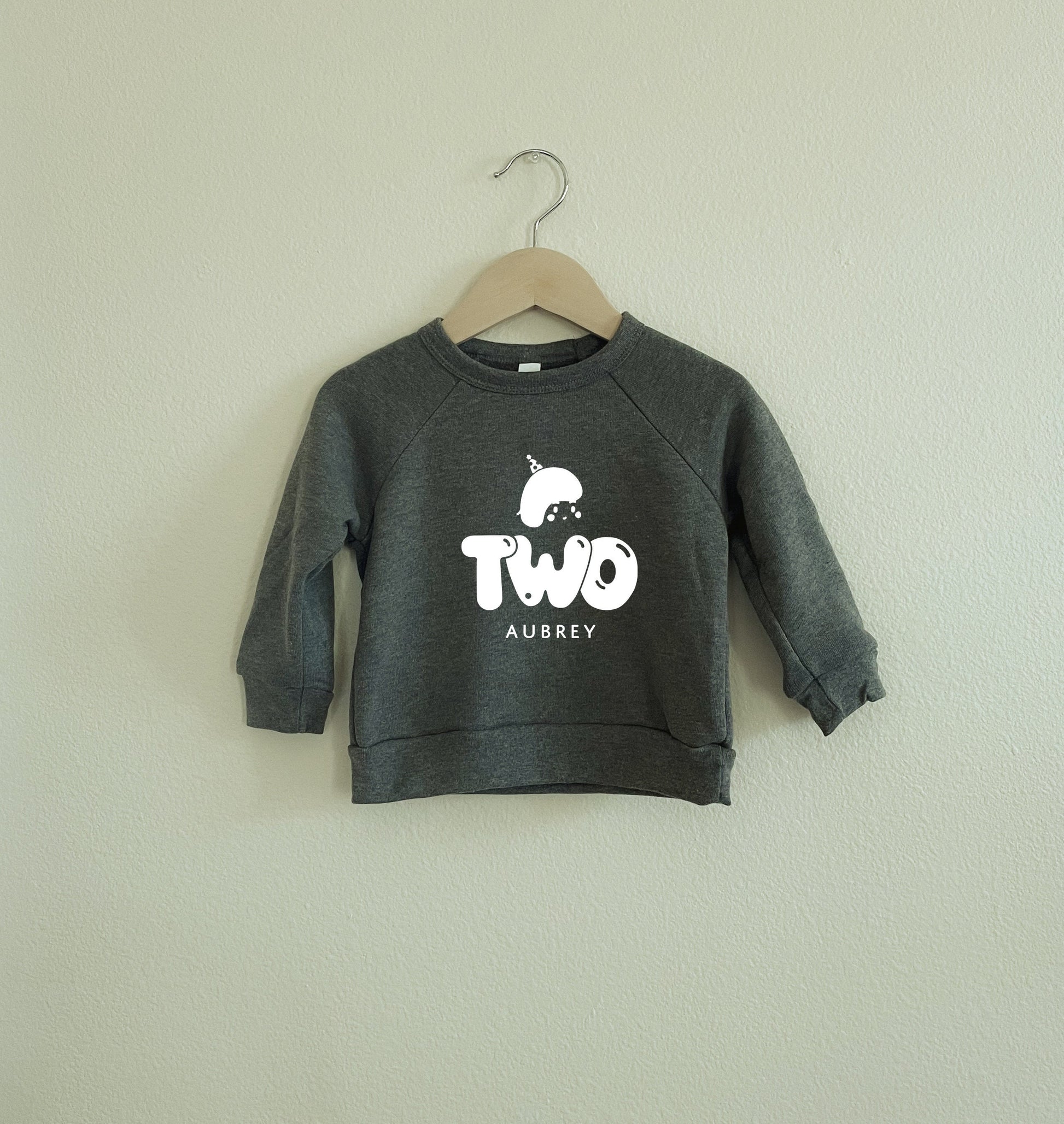 Personalized Birthday He and She Sweatshirt | Cute birthday Sweatshirt | Toddler birthday Long Sleeve