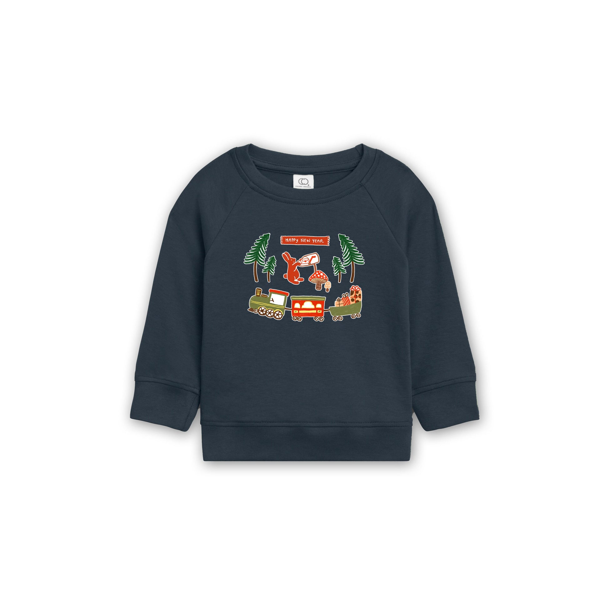 Organic Cotton Kids  Lunar New Year Rabbit Hoodie  | Cute Toddler Lunar New Year Hoodie  | Kids Long Sleeve Hoodie | Toddler New Year Hoodie