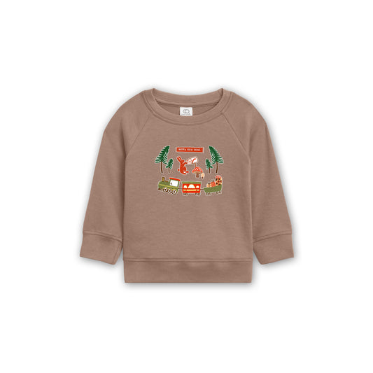 Organic Cotton Kids  Lunar New Year Rabbit Hoodie  | Cute Toddler Lunar New Year Hoodie  | Kids Long Sleeve Hoodie | Toddler New Year Hoodie