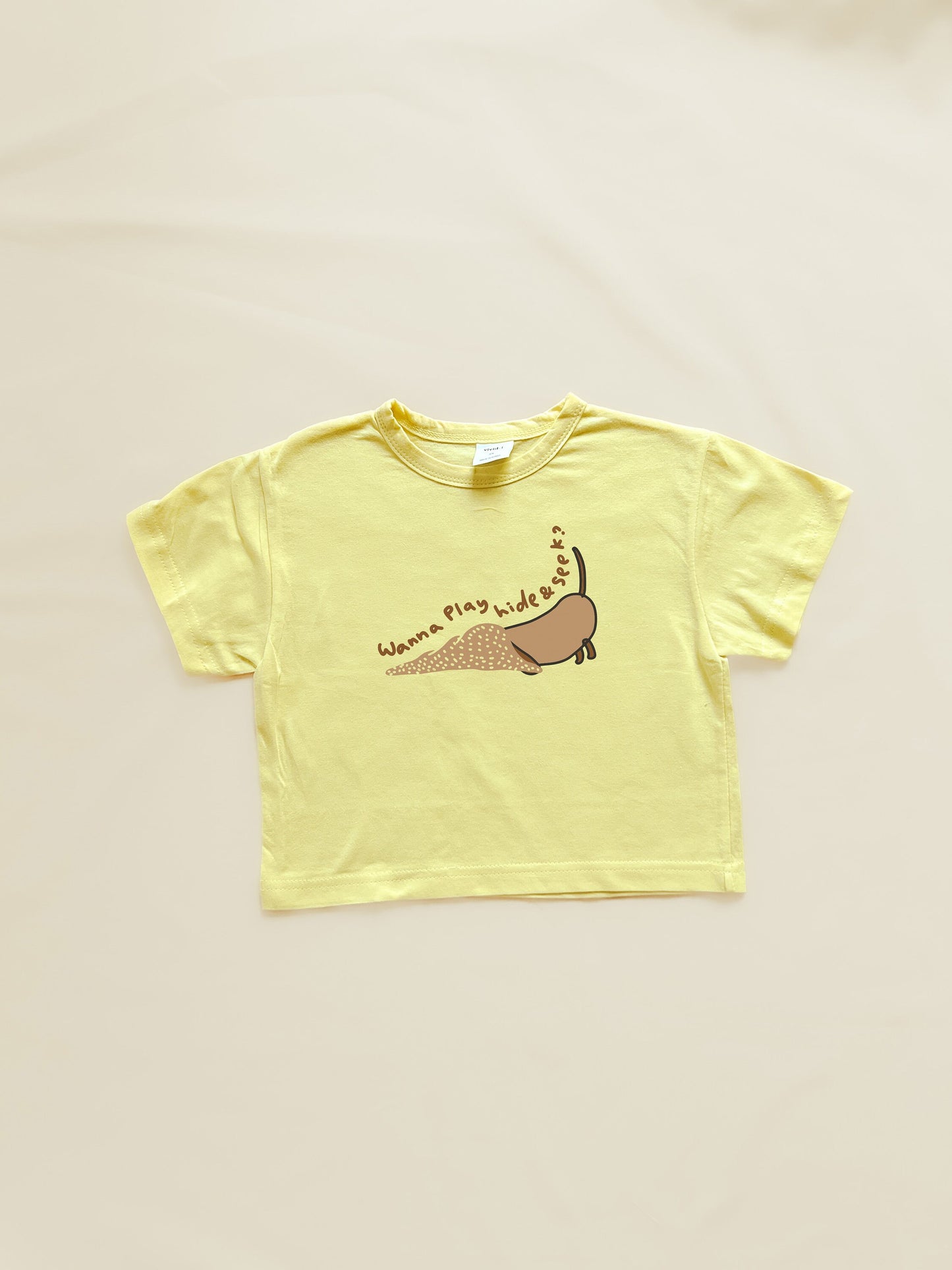 Hide and Seek Cute Dog Toddler Boy Girl Shirt for Cute Animal Baby Boy Girl Tee for Retro Natural Kids Tank for Dog Lover Infant T-Shirt