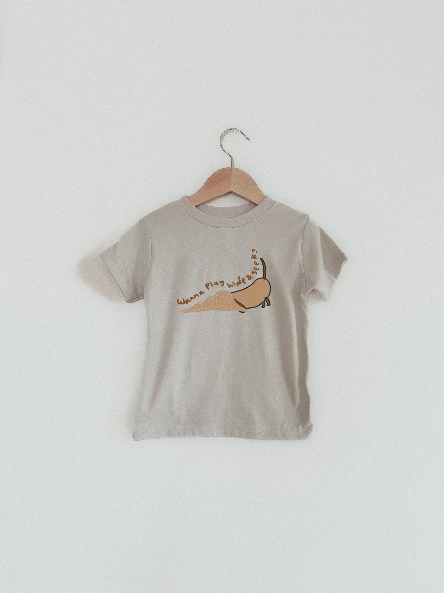 Hide and Seek Cute Dog Toddler Boy Girl Shirt for Cute Animal Baby Boy Girl Tee for Retro Natural Kids Tank for Dog Lover Infant T-Shirt